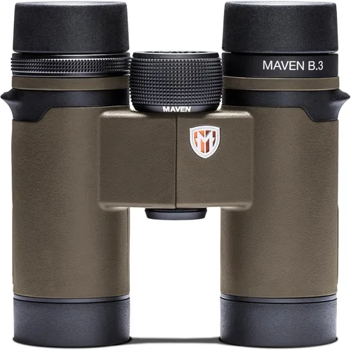 Miniatura 10 de Maven Binoculares B.3 de 0.236 x 1.181 in – Binoculares compactos, a prueba de niebla, impermeables para caza y observación de aves con vidrio ED