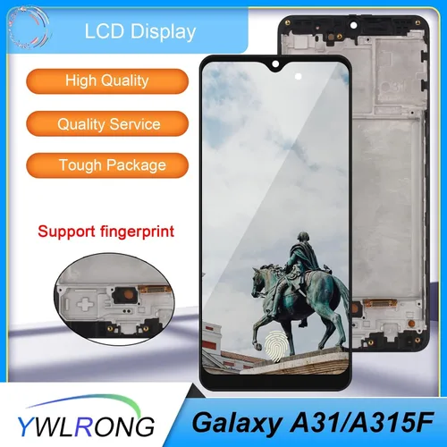 Miniatura 2 de Pantalla OLED para Samsung Galaxy A31 Reemplazo de pantalla para Samsung A31 A135 SM-A315F SM-A315F/DS SM-A315G/DS Pantalla táctil LCD Digitalizador