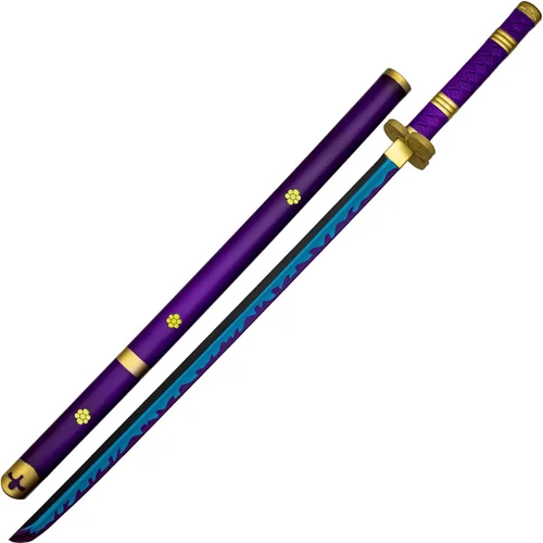 Miniatura 2 de Cold Fusion - Espada de una pieza de fantasía de espuma (Enma - Púrpura)