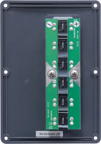 Miniatura 2 de Blue Sea Systems 4325 Panel de interruptores de disyuntor resistente al agua, camuflaje, 6 posiciones