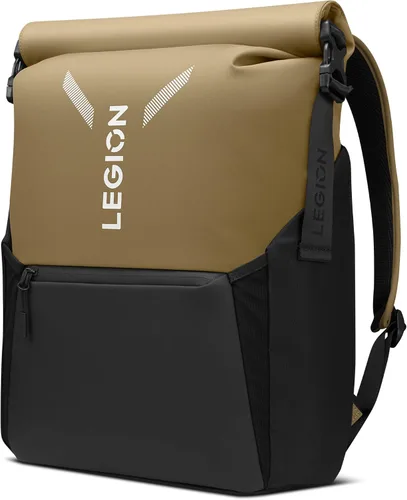 Miniatura 19 de Lenovo Legion - Mochila para juegos GB400 para computadoras de hasta 16 pulgadas, bolsa ligera repelente al agua con múltiples bolsillos