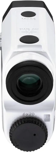 Miniatura 6 de Nikon Coolshot 20i GII - Telémetro de pendiente láser de golf, versión estándar blanco con borde amarillo, talla M