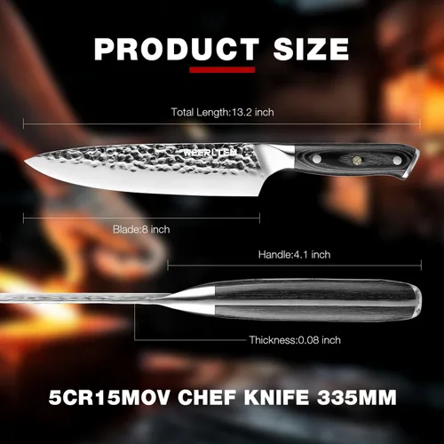 Miniatura 6 de Cuchillo de chef de Damasco