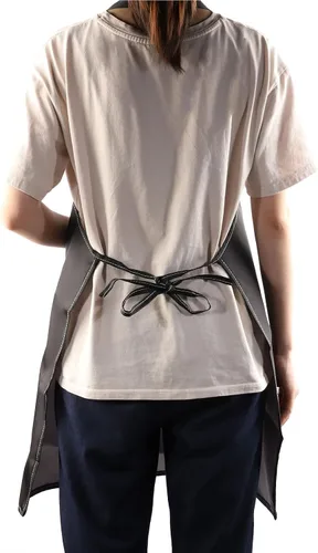 Miniatura 5 de WZMPA Delantal para amantes del café para mujeres y hombres, delantal para fanáticos del café, delantal ajustable con bolsillos para camarera barista