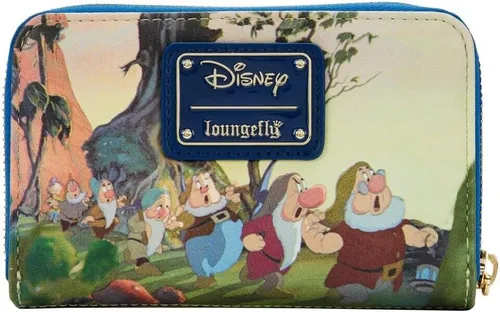 Miniatura 3 de Loungefly Disney Snow White Scenes - Cartera con cremallera, Multicolorido, Disney - Cartera con cremallera y cremallera blanca