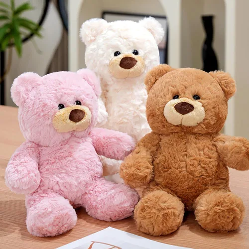 Miniatura 6 de Oso de Peluche Relleno de 10 Pulgadas, Juguetes de Peluche Suaves de Oso Teddy, Regalos de Cumpleaños Navidad Día de San Valentín para Niños y Niñas