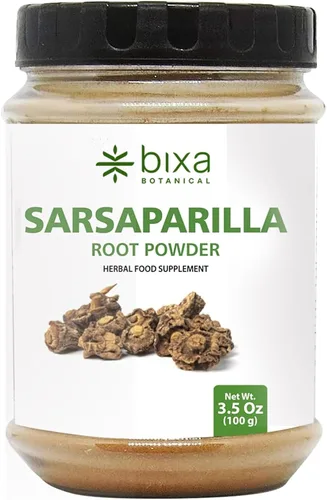 bixa BOTANICAL | Polvo de raíz de zarzaparrilla | Hemidesmus Indicus | Hierba ayurvédica | Equilibrio refrescante y apoyo diario para el bienestar |