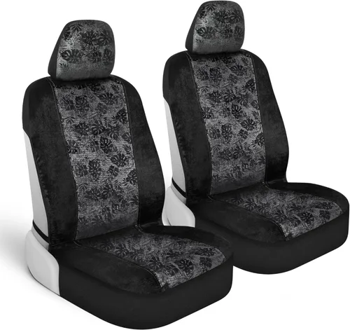Miniatura 10 de BDK Fundas de asiento de coche Pink Inca para asientos delanteros, paquete de 2 - Juego de fundas de asiento delantero con estampado geométrico