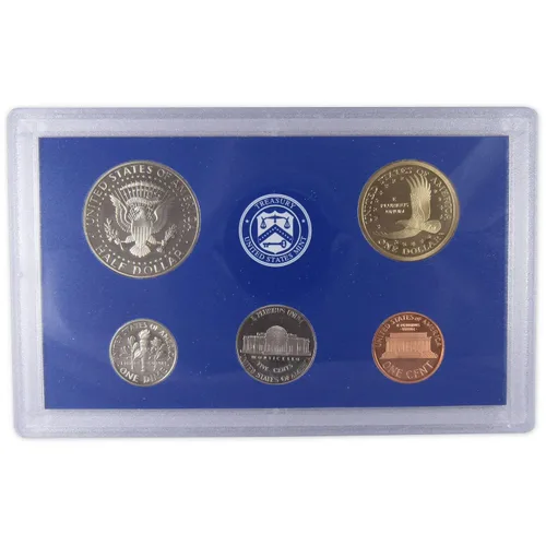 Miniatura 3 de Juego de prueba de monedas de 2008 Clad Proof Set, embalaje original del gobierno de EE. UU., certificado OGP COA