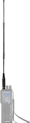 Miniatura 4 de HYS CB 11Meter 27Mhz BNC 16.1 pulgadas Antena para Cobra HH50WXST HH50 MRHH350FLT C75WXST HH38WXST Midland 75-822 75-785 MHS75 Uniden BC75XLT
