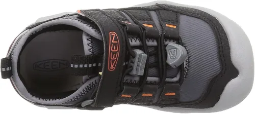 Miniatura 5 de KEEN Tenis cómodos unisex para niños Steel GreySafety Orange