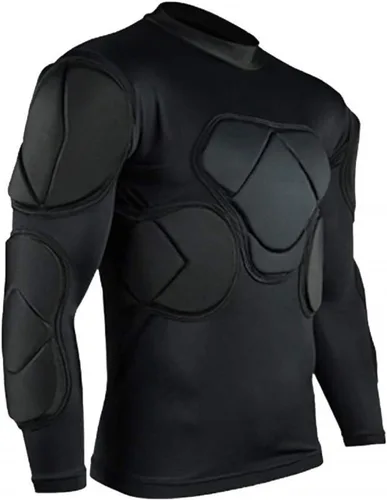 Conjunto de equipo de protección de fútbol acolchado para hombre, traje de entrenamiento para fútbol, baloncesto, paintball, protector de costillas