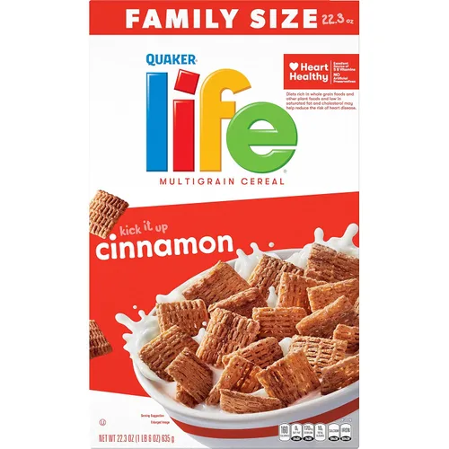 Miniatura 4 de Life Cereal, canela, caja de 22.3 onzas