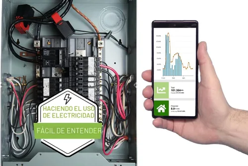 Miniatura 7 de Eyedro Monitor de energía para el hogar, monitor de uso de electricidad en tiempo real con medición de red solar, monitor de consumo de energía