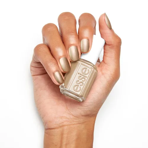 Miniatura 7 de essie Esmalte de uñas, acabado brillante, Good As Gold, 0.46 onzas líquidas