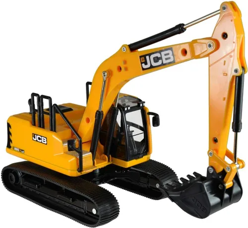Miniatura 3 de Britains JCB Farm Tomy Toys - Excavadora - 1:32 220X - Juguete de tractor coleccionable - Juguetes de granja a escala 1:32 - Adecuado