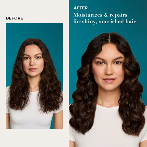 Miniatura 3 de OGX Nutritivo + juego de champú y acondicionador sin sulfato de leche de coco, hidrata y suaviza el cabello, tecnología Lipi Pro Shield, aroma