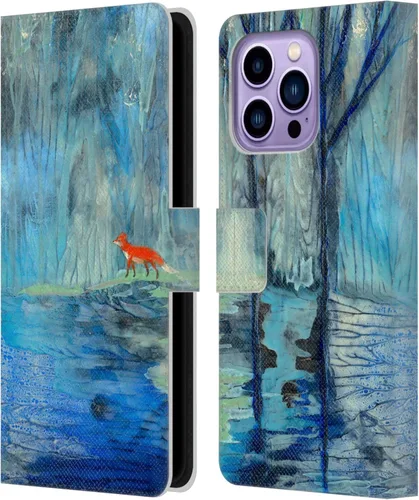 Miniatura 15 de Head Case Designs Officially Licensed Wyanne Half Light Nature 2 Leather Wallet Case Compatible with Apple iPhone 14 Pro Max