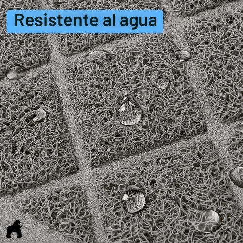 Miniatura 7 de GORILLA GRIP Tapete para caja de arena para gatos, resistente al agua, respaldo texturizado, fácil de limpiar, menos residuos y suelos limpios, 24 x