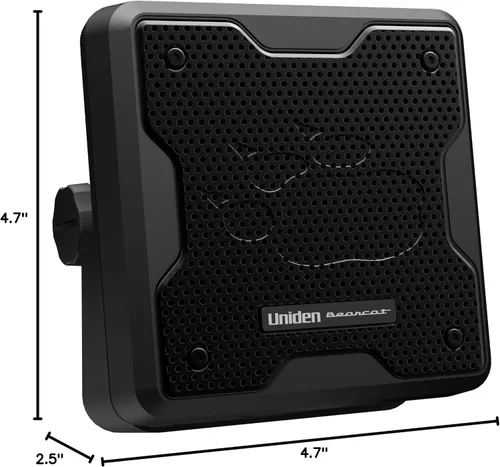 Miniatura 6 de Uniden (BC20) Bearcat - Altavoz de comunicaciones externas de 20 vatios. Diseño resistente duradero, perfecto para amplificar escáneres Uniden