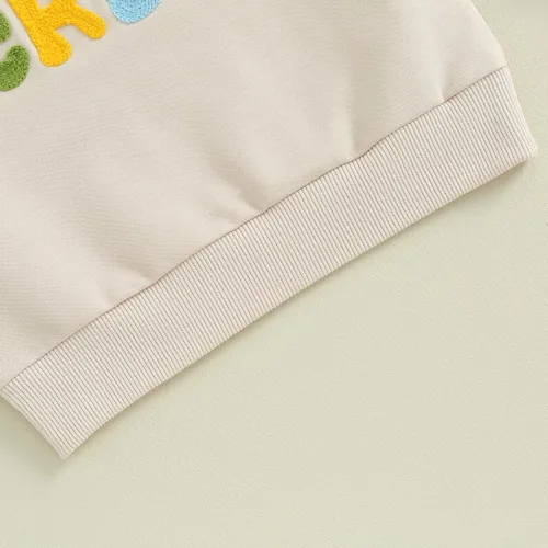 Miniatura 7 de Sudadera para bebé niño y niña, mameluco de burbujas, camiseta de cuello redondo, sudadera para otoño e invierno