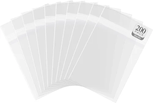 Miniatura 8 de Golden State Art, Fundas de almacenamiento transparentes libres de ácido de 9" x 12", se ajustan a documentos tamaño A4 y carta
