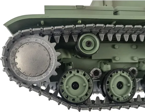 Miniatura 6 de TOUCAN RC HOBBY US en stock Henglong 1/16 actualizado 7.0 Soviético KV-2 RTR RC Tank Gigant 3949 Metal Tracks BB Airsoft que disparar balas BB