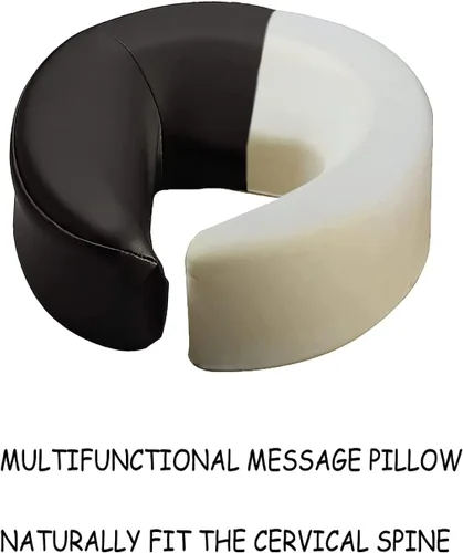 Miniatura 5 de Reposacabezas de masaje - Almohada ajustable en forma de U de aluminio para cama y cuna facial - Equipo de spa de belleza