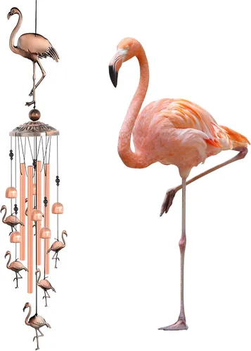 Miniatura 19 de JOBOSI Ramo de la madre, carillón de viento conmemorativo con tubo negro, regalos decorativos, adecuado para interiores y exteriores, perfecto