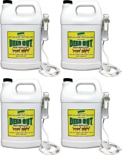 Miniatura 5 de DEER OUT® Recambio listo para usar de 1 galón - Repelente de ciervos.