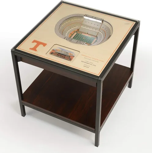 Miniatura 17 de YouTheFan NCAA - Mesa auxiliar iluminada StadiumView de 25 capas