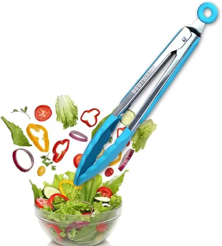 Miniatura 5 de Juego de utensilios de cocina – 11 utensilios de cocina – Utensilios de cocina de silicona coloridos – Utensilios de cocina antiadherentes