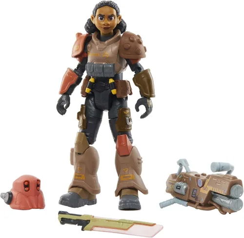 Miniatura 5 de Mattel Figura de acción de coleccionista Lightyear de Disney y Pixar, escala de 7 pulgadas, Jr Zap Patrol Izzy Hawthorne, articulada con accesorios