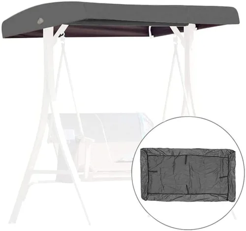 Miniatura 9 de Cubierta superior de repuesto para toldo de patio al aire libre, cubierta de toldo de repuesto impermeable, protector antipolvo, bloqueo UV, sombra