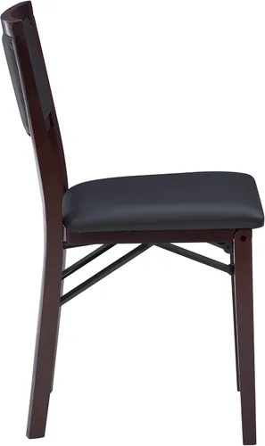 Miniatura 9 de Linon Minix Dark Espresso Pad - Silla plegable en un juego de dos