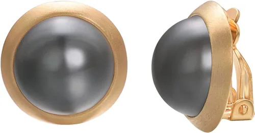 Miniatura 18 de Yoursfs Clip on Earrings for Women Round Faux Pearl Earrings Clipon 18K Gold Plated Non Pierced Earring Jewelry