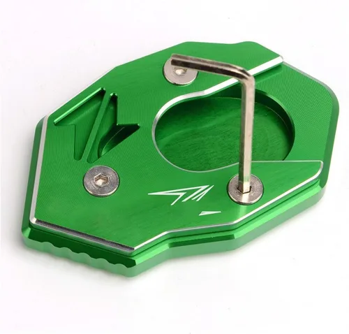 Miniatura 13 de Soporte CNC Soporte lateral Placa de extensión para Kawasaki Z650 Z900 Z900RS 2017 2023 Z800 Z1000 Z1000SX 2011 2019 (color : A negro)