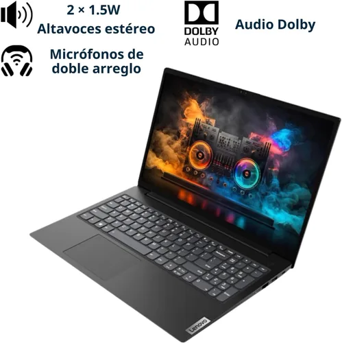 Miniatura 2 de Laptop Lenovo V15, pantalla FHD de 15.6 pulgadas, procesador AMD Ryzen 5 5500U hexa-core (supera al Intel i7-1065G7), 16 GB RAM, SSD de 512 GB
