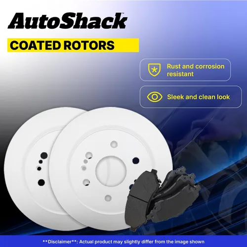 Miniatura 4 de AutoShack - Kit de repuesto de rotores de freno delantero con pastillas de freno de cerámica para Mazda 3 2004-2013 2006-2010 2012-2017 Mazda 5 2010