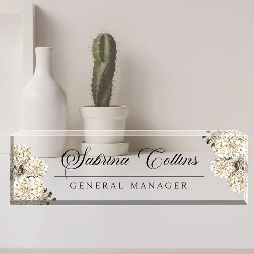 Miniatura 33 de Placa de nombre personalizada, placa de nombre personalizada para oficina, accesorio de escritorio de acrílico, regalos para compañeros de trabajo