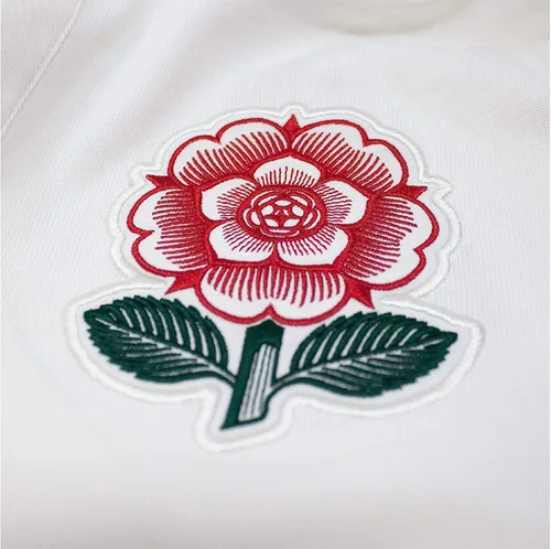 Miniatura 4 de Umbro England RFU - Camiseta clásica de rugby de manga larga para hombre, 150 aniversario, color blanco