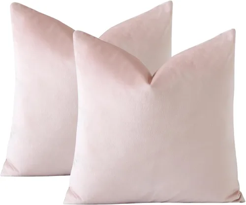 Miniatura 6 de OTOSTAR Fundas de almohada decorativas de terciopelo suave, fundas de cojín cuadradas sólidas, decoración del hogar, fundas de almohada para sofá
