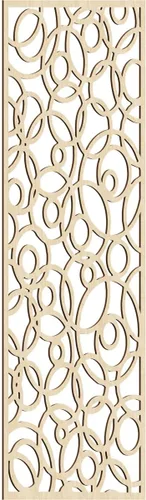 Miniatura 6 de Latrobe Paneles de pared decorativos de madera con calado, 9 3/8 pulgadas de ancho x 24 3/8 pulgadas de alto x 3/8 de alto, roble rojo rojo (Red Oak)