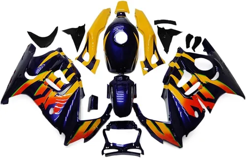 Miniatura 11 de Kit de carenado de motocicleta para Honda CBR600 F3 1997 1998 CBR600F3 97 98 ABS Kit de cuerpo de inyección de plástico Carrocería-Camaleón Púrpura