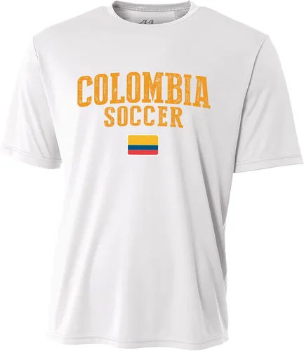 Miniatura 10 de Colombia Soccer Jersey Equipo Nacional Personalizado Añadir Cualquier Nombre Número Hombres Bandera Adulto Logo Futbol Personalizado