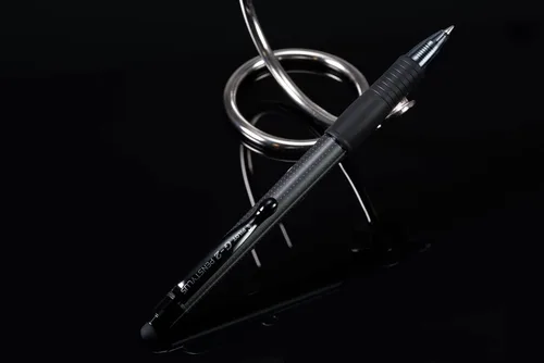 Miniatura 5 de Pilot, Bolígrafo G2 Stylus, punta fina de 0.7 mm, paquete de 2 unidades, tinta negra, barril gris