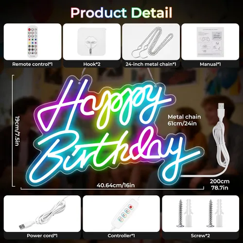 Miniatura 6 de Letrero de neón de café con luces LED para negocios, regulable, 5 V, alimentado por USB, para decoración de pared, letrero de luz LED para club