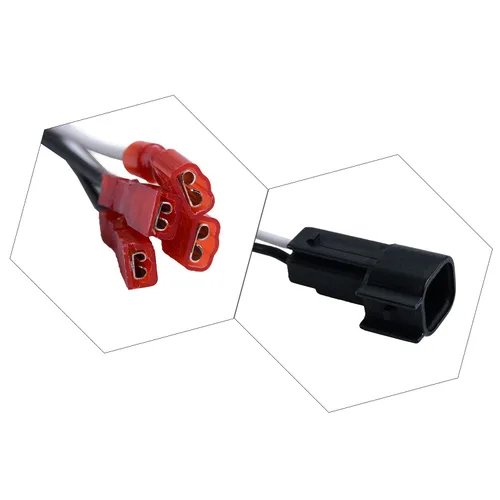 Miniatura 3 de HSTECH 72-4568 2 pares (paquete de 4) arnés de altavoz para vehículos motorizados generales seleccionados adaptadores totales
