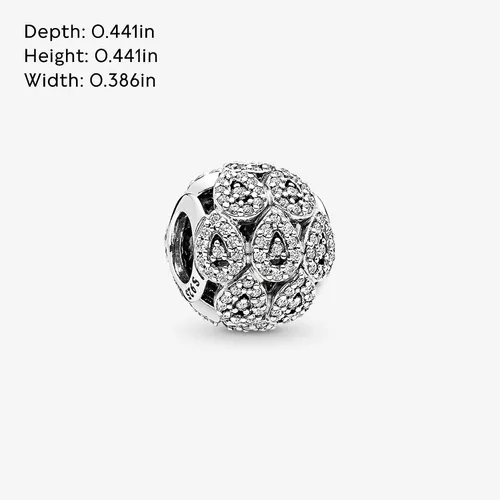 Miniatura 5 de Joyería Pandora Brillantes Formas Circonita Charms En Plata De Ley