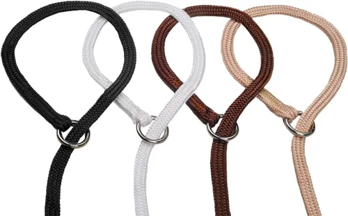 Miniatura 5 de Show Slip Collar – Collar de Perro de Conformación – Perfecto para Cachorros Pequeños hasta Perros Grandes – Collar de Perro de Diseñador Casero